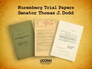 Selected documents collected by Thomas Dodd while participating in the IMT at Nuremberg