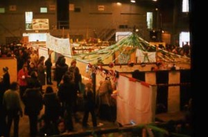 Campus Carnival, ROTC Hangar, 1978.